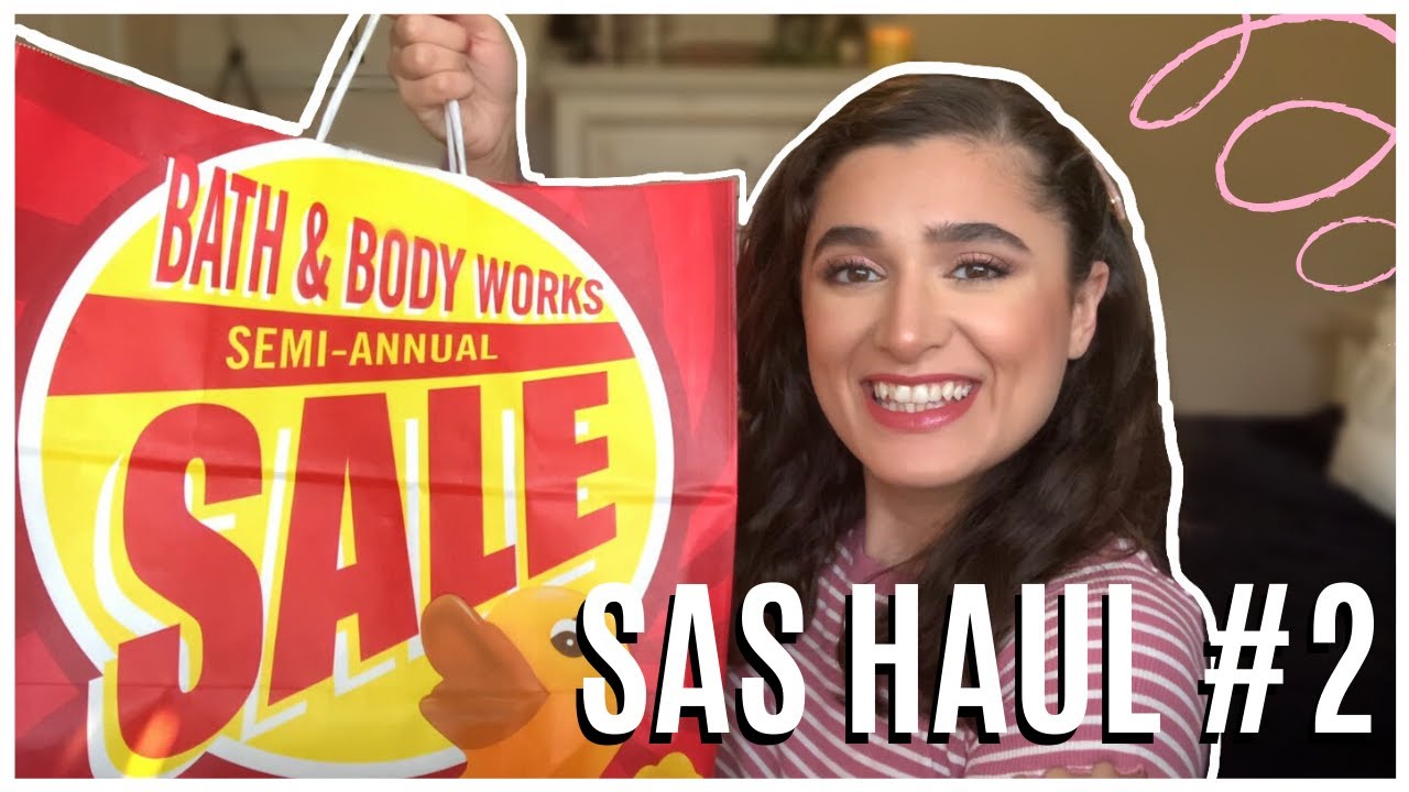 BATH & BODY WORKS SEMIANNUAL SALE HAUL 2 OUTLET STORE YouTube
