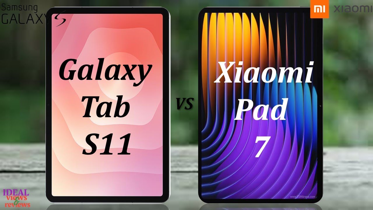 Perbandingan tablet Samsung dan Xiaomi (Source: YouTube Channel ideal views and reviews) Perbandingan tablet Samsung dan Xiaomi (Source: YouTube Channel ideal views and reviews)