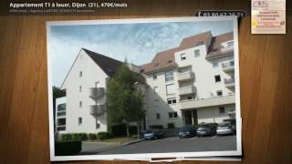 Appartement T1 à louer, Dijon (21), 470€/mois