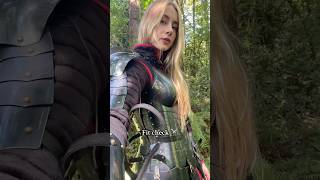Full knight armor ⚔️ #knight #femaleknight #armor #fullbodyarmor #medieval #womanwarrior #fitcheck