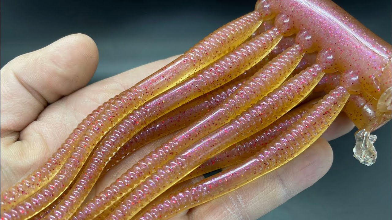 Демонстрация цвета «Лунная пыль»!! Новый, безумный цвет червя!!