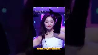 Sullyoon Getting Hate Over Smirking Literally