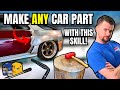Step up your custom car building  how to shrink steel metal shaping for beginners