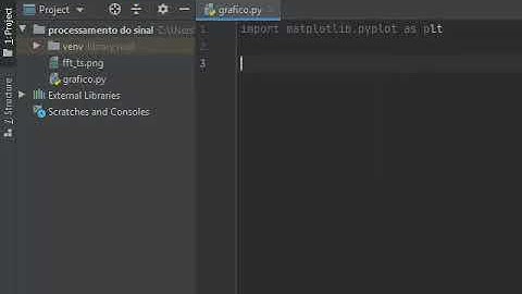 Gráfico simples com Python