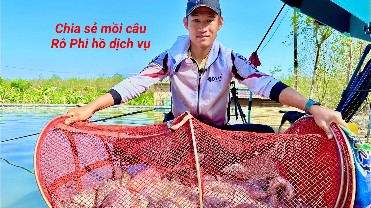 Chia sẻ mồi câu cá Rô Phi | Mồi câu Đông lạnh | Đạt Anh Fishing - YouTube