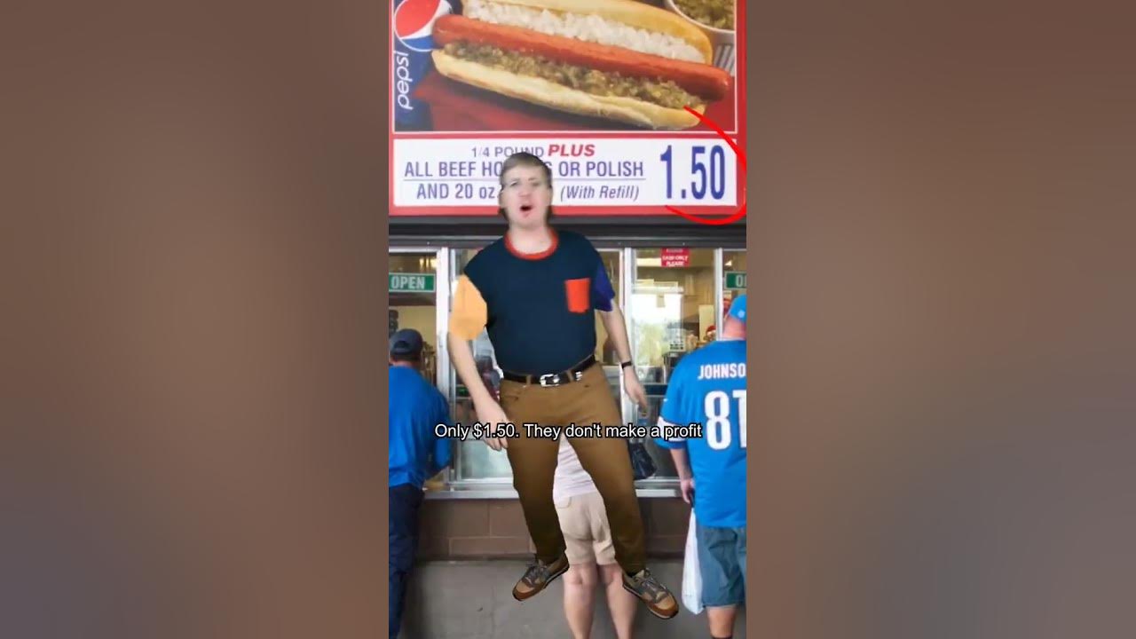 Inflation can't touch the Costco hotdog #shorts #hotdog #costco #funny #rap #wutang