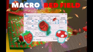 MACRO para RED FIELD ( BUG RUN ) 🔥🐝| Bee Swarm Simulator