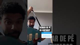 Treinar Baixo de pé ou sentado? #shorts