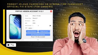 Forgot iCl𝘰ud Passw𝘰rd or Screen Time Passc𝘰de? Official Fix Steps (For Owners)