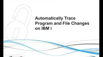 Change Tracker for IBM i