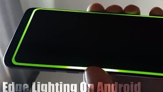 Notification edge lighting Samsung A12 screenshot 4