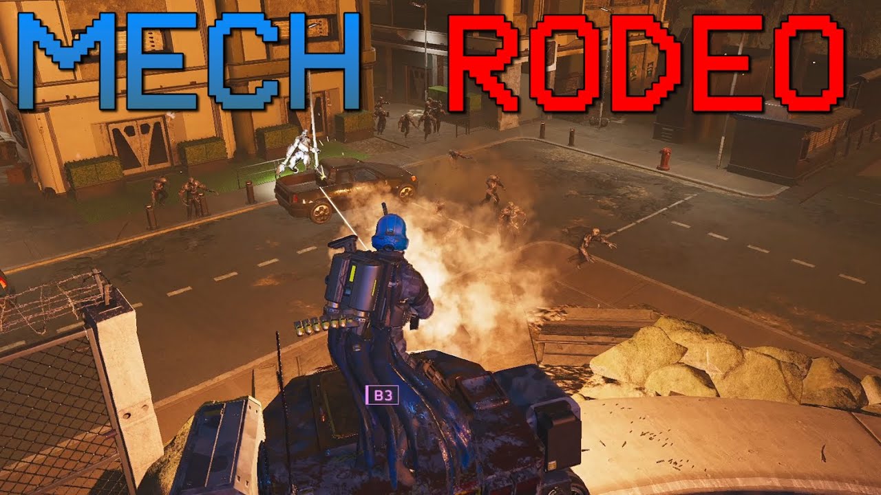 I RIDE MY FRIENDS MECH INTO BATTLE | Helldivers 2 - YouTube