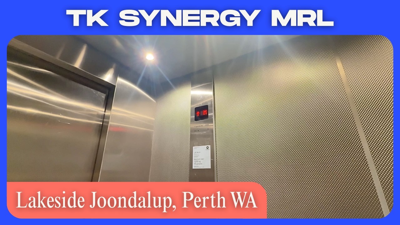 ThyssenKrupp Synergy MRL Elevator [East Mall] | Lakeside Joondalup Shopping City, Perth WA