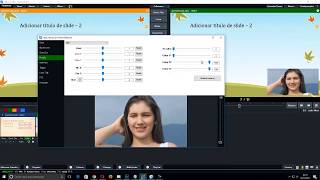 vMix transmitindo apresentação PowerPoint