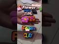 Super clay flower making | how to Make flower with clay #superclay #clayart #beyondthebookshelf