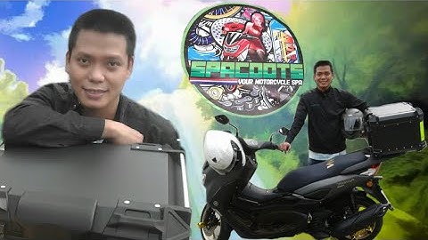 NMAX 2020 V2 SEC Bracket and SEC TOP BOX Installing