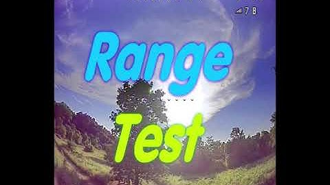 Range Test GepRC CinePro R-XSR