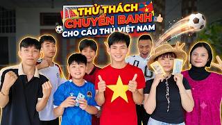 Trang Vinh hosts a super fun soccer passing challenge with Vietnam national team players screenshot 4