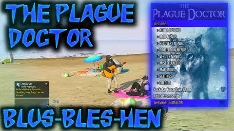 [PS3/GTAV]  *NEW* (HEN/CFW) The Plague V5 Mod Loader (Protections,Freeze Options) +FREE DOWNLOAD!