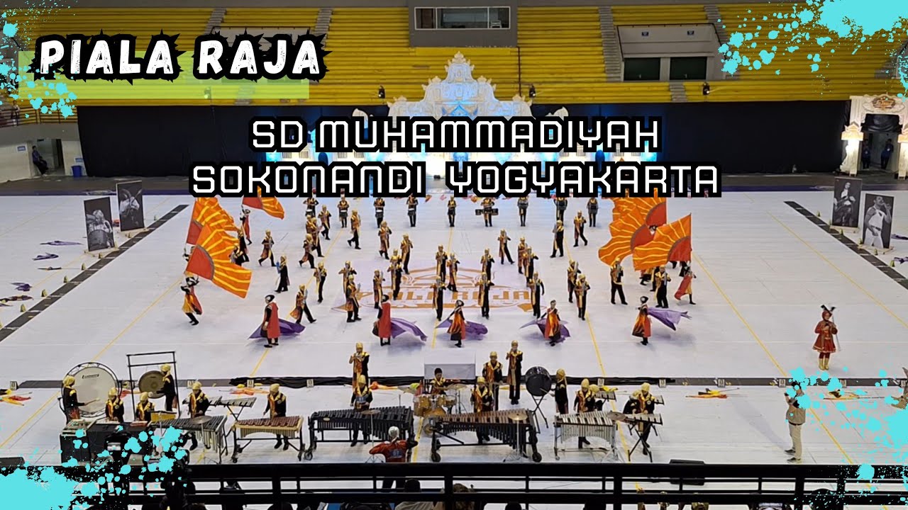 DRUMBAND SD MUHAMMADIYAH SOKONANDI yogyakarta PIALA RAJA HB CUP 2024