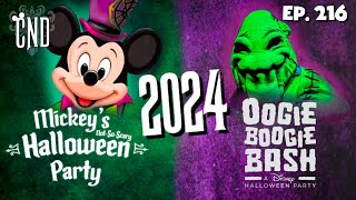 Halloween en Disney World y Disneyland 2024! Nueva Información!