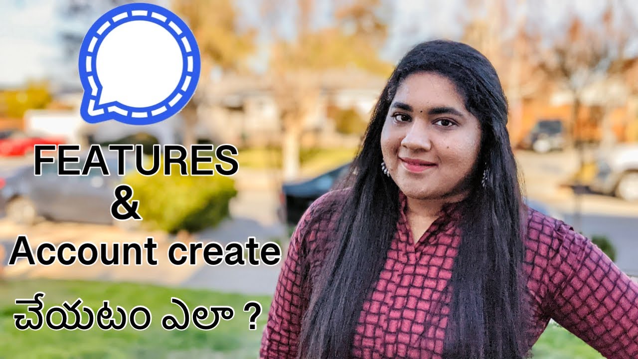Signal App in Telugu | How to Create Account & Groups in Signal App By PJ