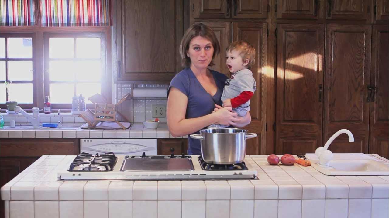 Baby Vegetable Broth without salt baby food recipe +6M YouTube