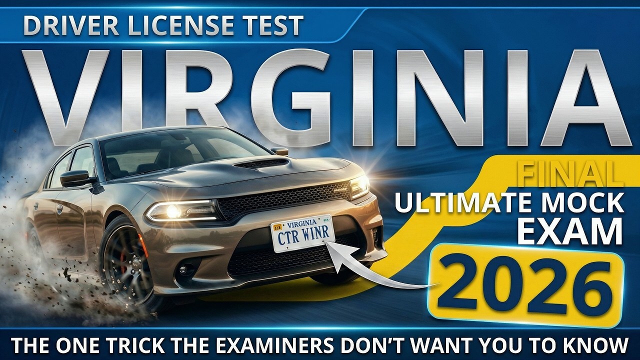 Virginia DMV Written Test 2026: 40 Questions to Pass First Time!