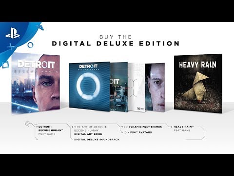 Detroit: Become Human Digital Deluxe Edition - Get Heavy Rain Instantly | PS4