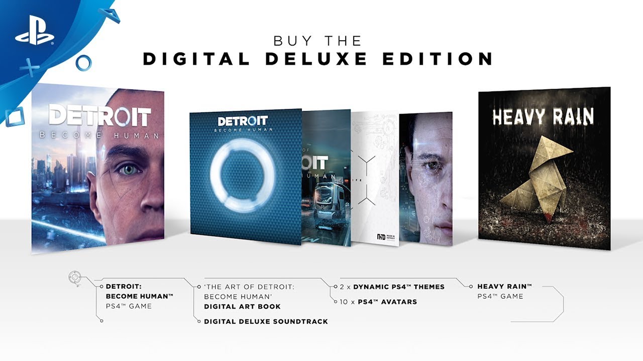 Hasil gambar untuk detroit become human deluxe edition