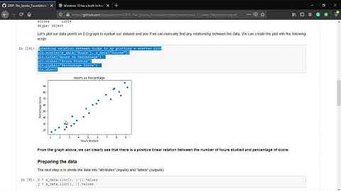 Nitin Shaily - GRIP The Sparks Foundation task 1 Linear Regression