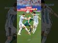 Messi Escapes a Clear Red Card! 😳🟥 #messi #tackle #fouls