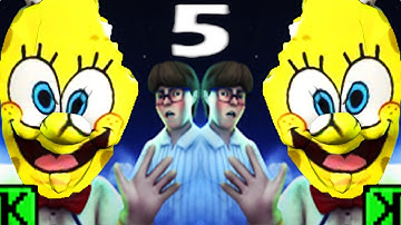 Rod is Sponge Bob - Ice Scream 5 Friends Mike Adventure - Android & iOS Game