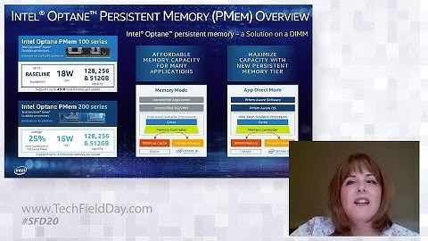 Intel Optane Persistent Memory Usages