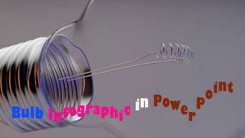 Light Bulb Info-graphic in PowerPoint