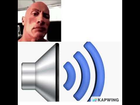 The Rock Eyebrow raise sound effect by Emilio123 Sound Effect - Tuna