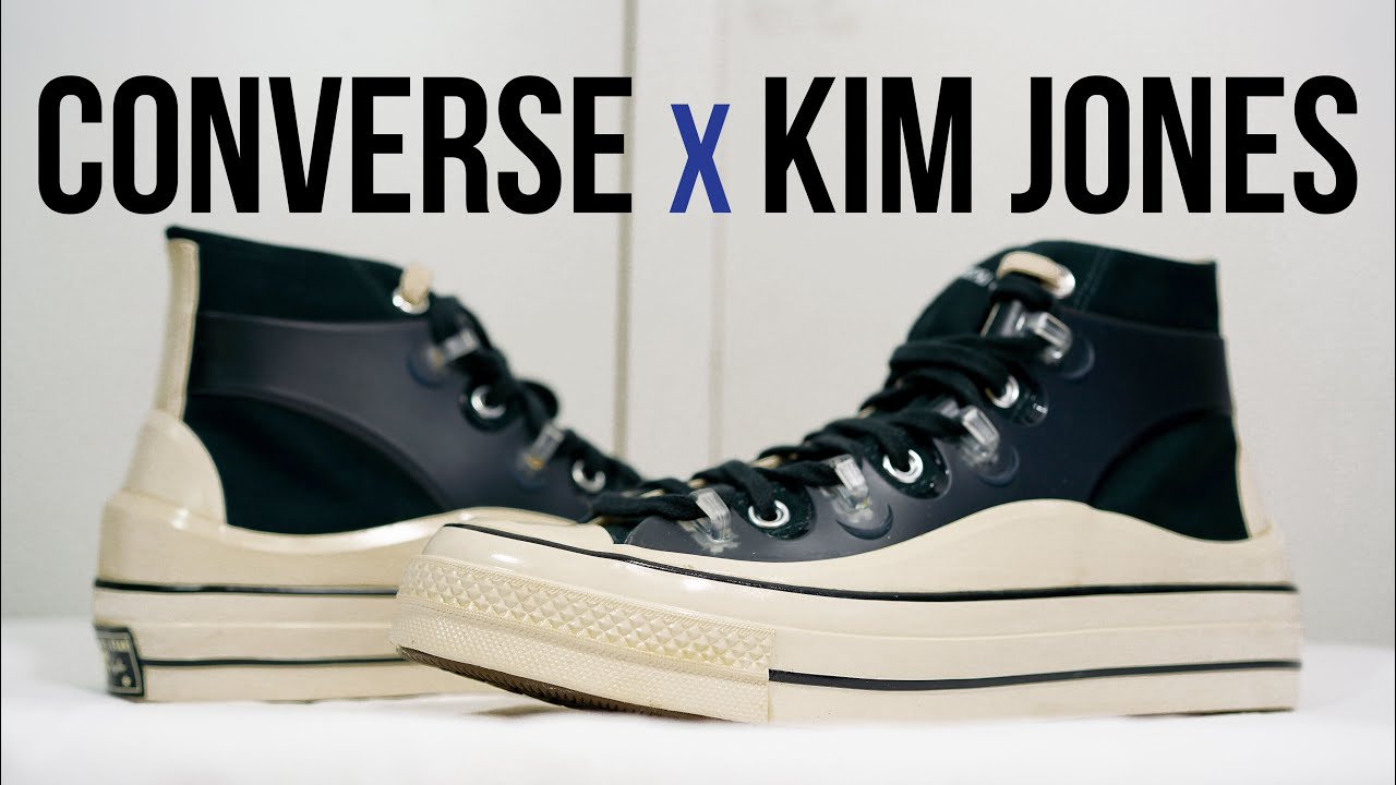 Converse Chuck 70 Utility x Kim Jones Storm Wind Hi Men's Shoes Grey  Ivory 172937c 