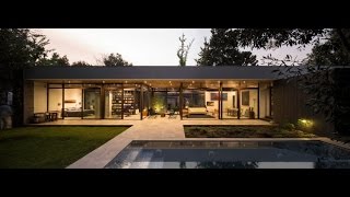 Contemporary Home Design   House Surrounded by Great Leafy TreesLas Condes, Santiago, Chile