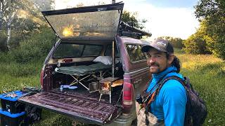 Cheap Truck Camping / Trout Fishing Across Saskatchewan