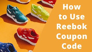 How to use reebok coupon code