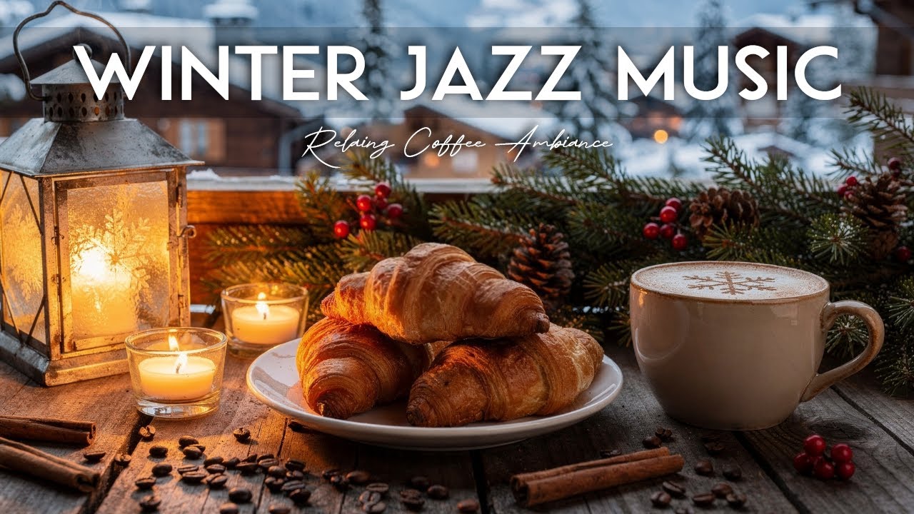 Winter Jazz ❄️ Sweet Morning Coffee Jazz Music and Elegant Bossa Nova Piano to Start the day.