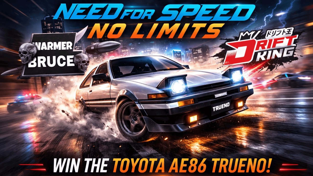 Need For Speed No Limits | Special Events | Completing races to win a Toyota AE86 TRUENO
