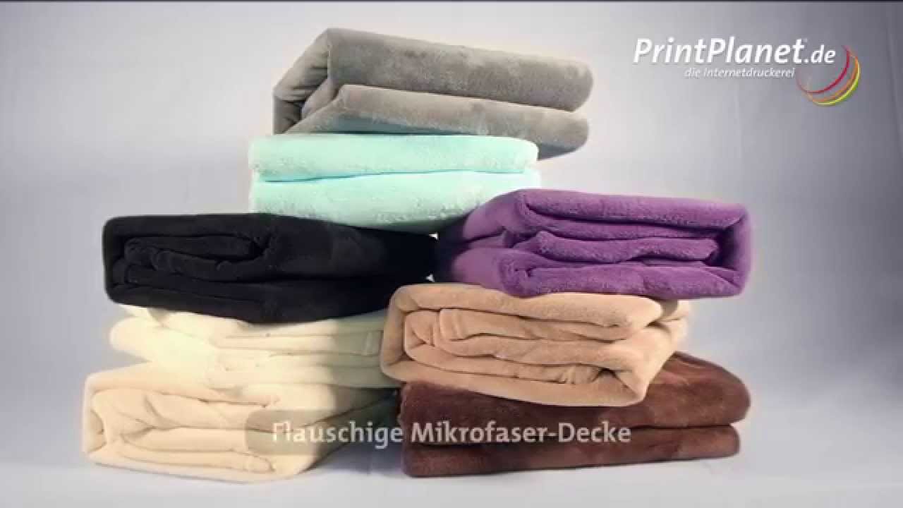 Kuscheldecke Mit Namen Besticken Printplanet