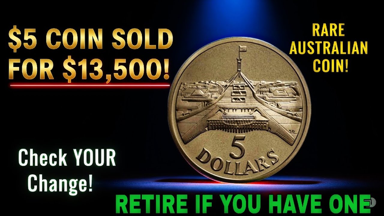 Rare Australian $5 Coin Sold for $13,500! | Check If You Have This