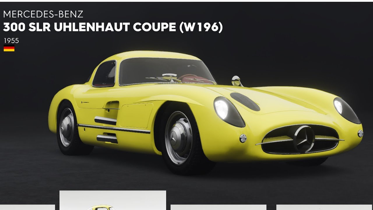 The Crew 2 Mercedes Benz 300 Slr Unlenhaut Coupe W196 1955 Customize Tuning Car Hd Youtube