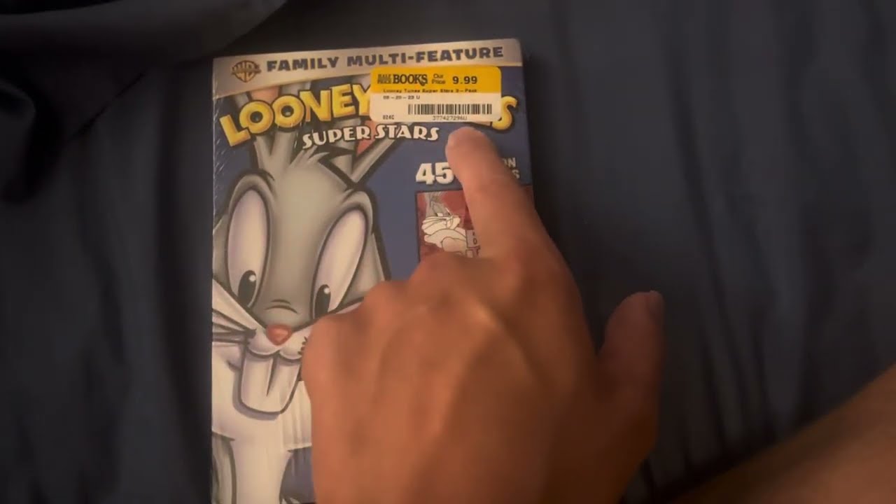 Looney Tunes Super Stars Volume 1 Family Multi Feature DVD Unboxing