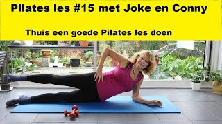 Pilates les 15 met Joke en Conny. Doe mee en verbeter je kracht en mobiliteit! screenshot 1