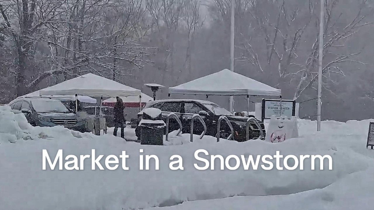 Market Day in a Snowstorm | Small Business Reality