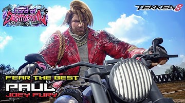 Tekken 8 | Paul (Joey Fury) | High Level Gameplay