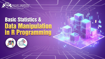 Basic Statistics & Data Manipulation in R Programming | Machine Learning Course with R Certification